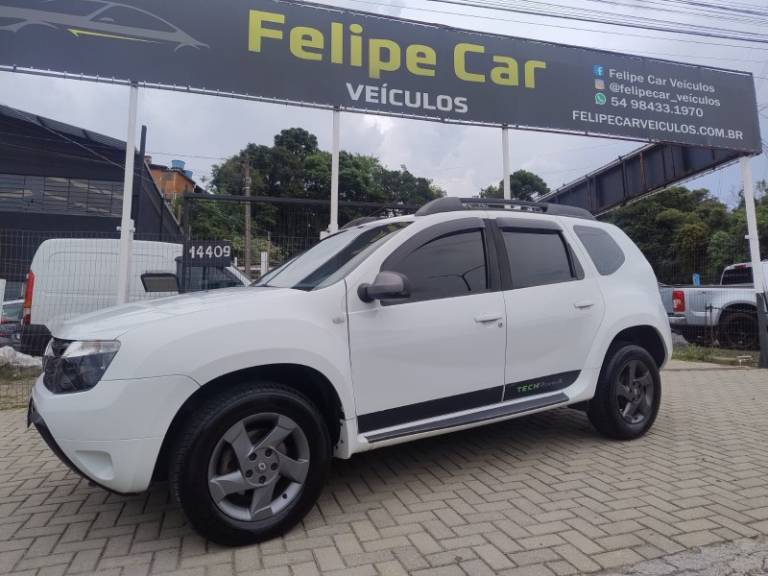 RENAULT - DUSTER - 2015/2015 - Branca - R$ 54.900,00