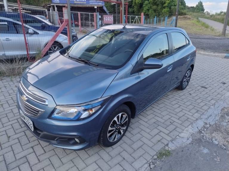 CHEVROLET - ONIX - 2015/2015 - Azul - R$ 55.900,00
