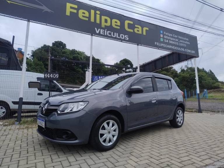 RENAULT - SANDERO - 2019/2019 - Cinza - R$ 41.900,00