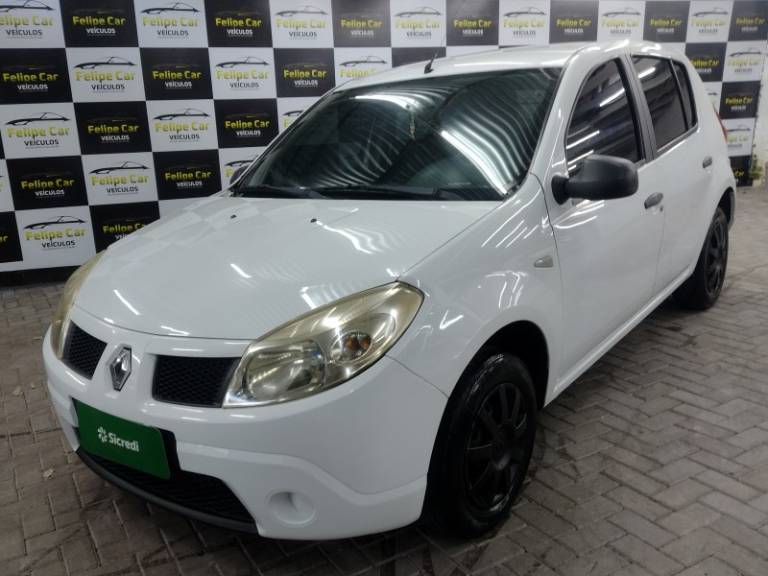 RENAULT - SANDERO - 2010/2010 - Branca - R$ 25.900,00