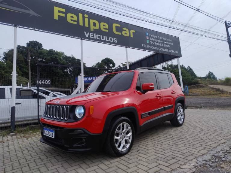 JEEP - RENEGADE - 2016/2016 - Vermelha - R$ 74.900,00