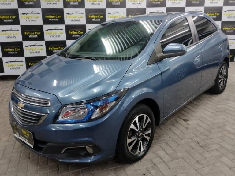CHEVROLET - ONIX - 2015/2015 - Azul - R$ 54.900,00