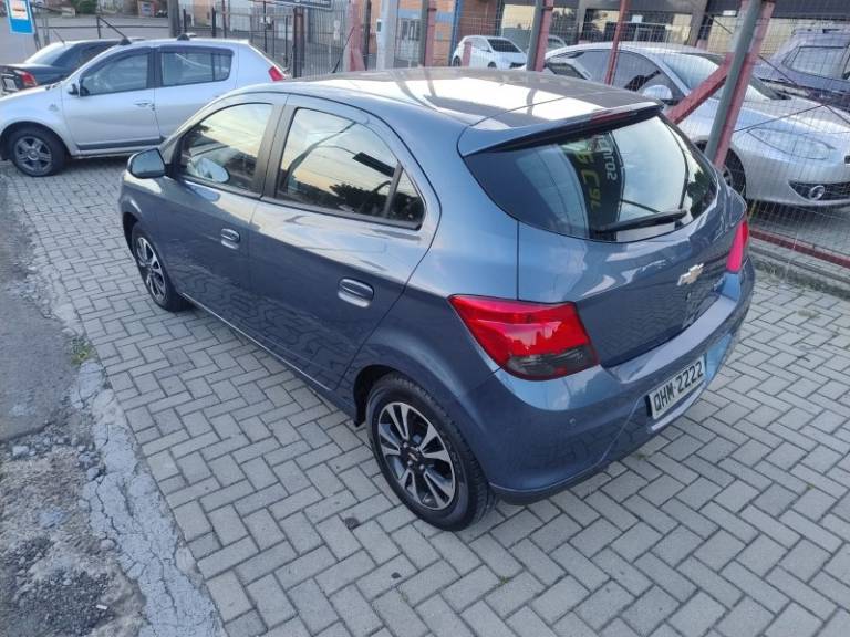 CHEVROLET - ONIX - 2015/2015 - Azul - R$ 55.900,00